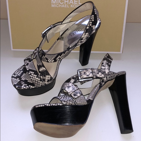 Michael Kors Shoes - Michael Kors Josephine Platform Sandal 9M